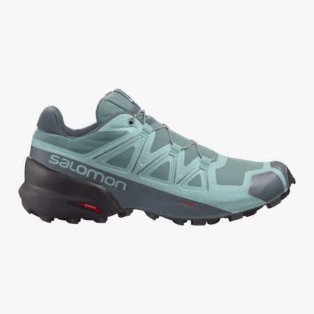 Salomon SPEEDCROSS 5 Laufschuhe Damen Grün [7UGN-U]
